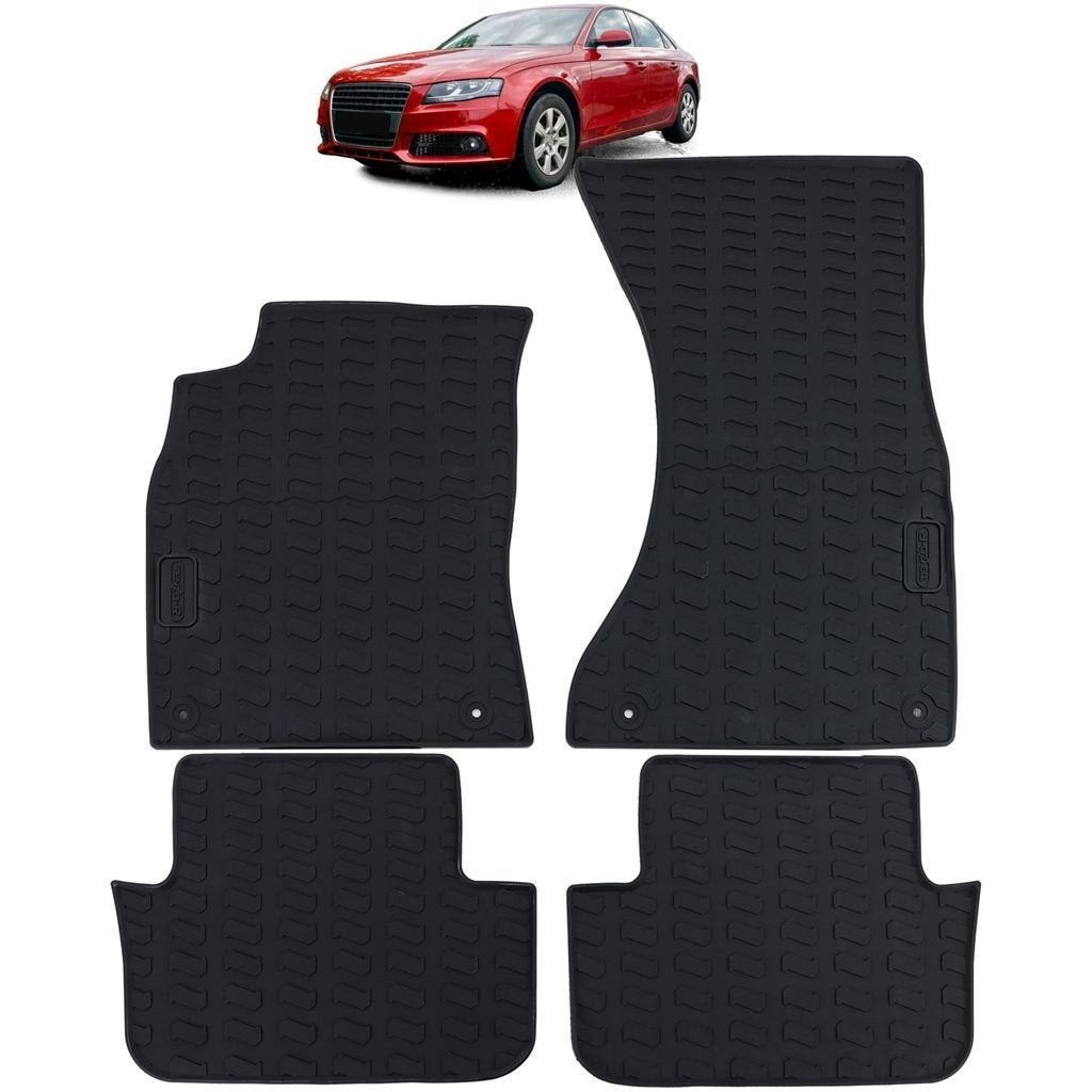 Rubber Winter Modder Matten Audi A4 B8 2007 t/m 2015, Envoi