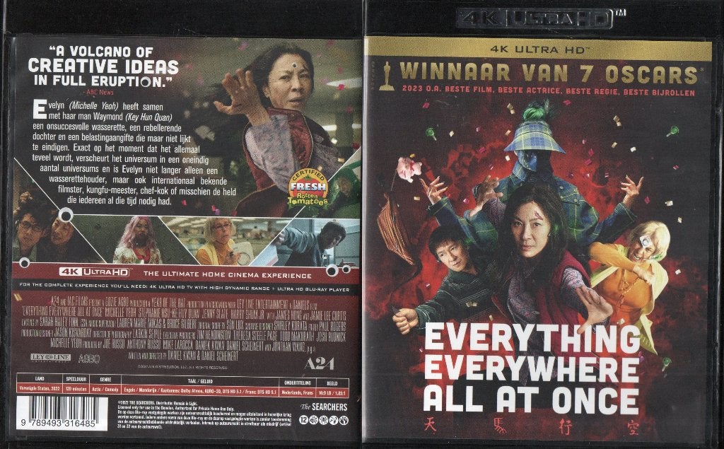 everything everywhere all at one (4k ultra-hd) neuf, Action, Enlèvement ou Envoi, Néerlandais, Film