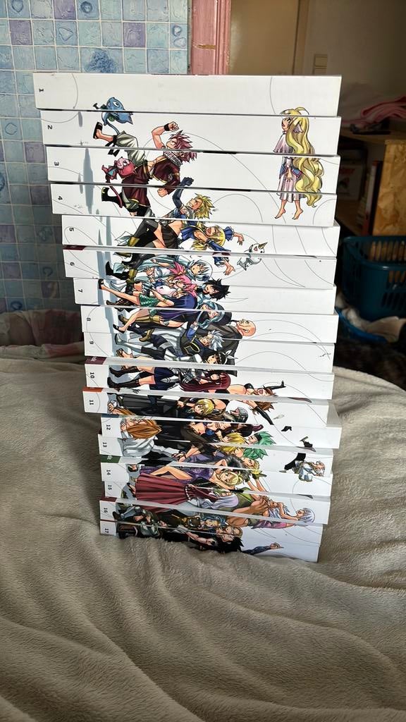Manga fairy tail du tome 1au 17, Ophalen, Nieuw