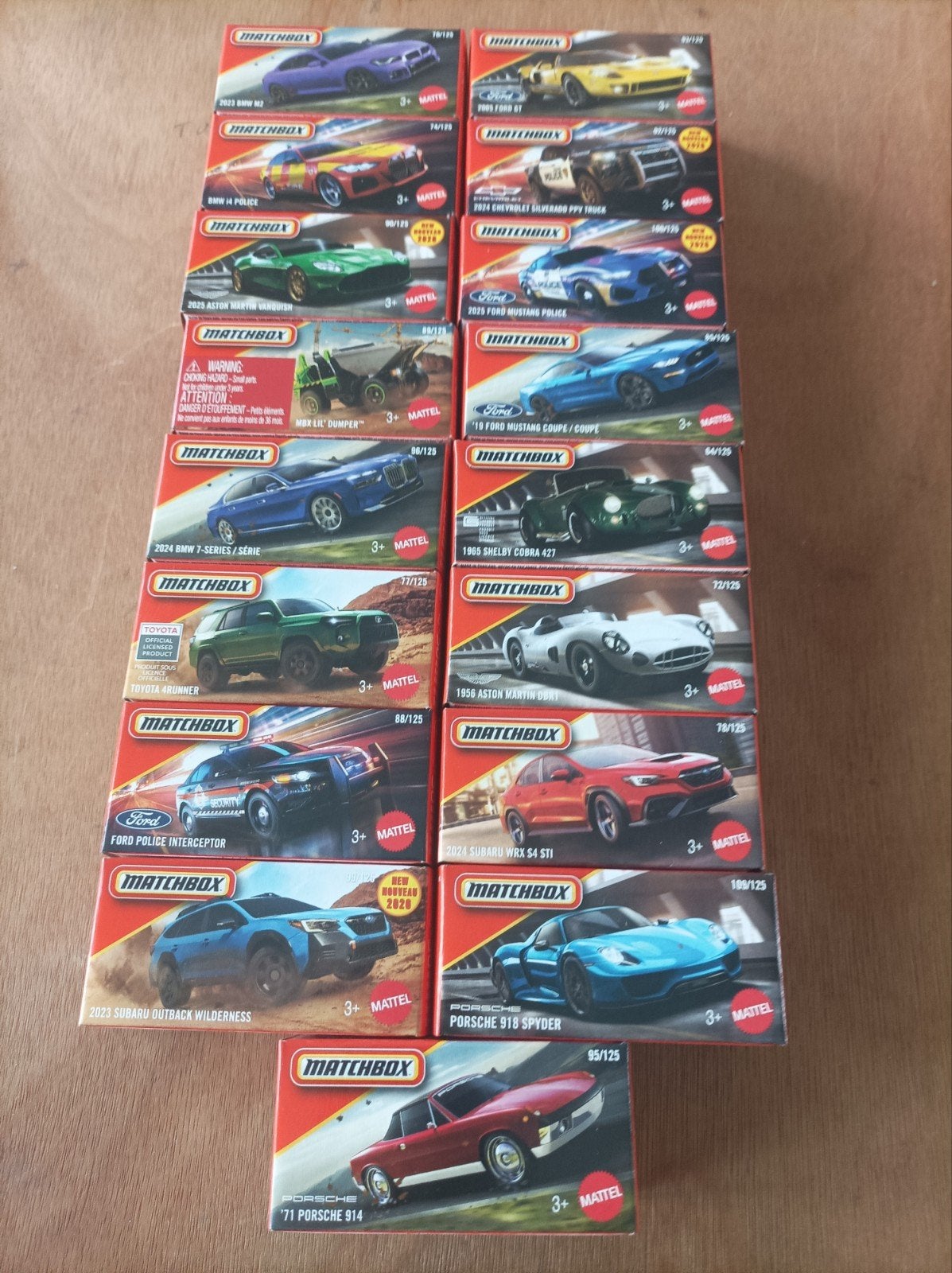 Power Grabs Matchbox. 2,20 euros l'unité, Hobby & Loisirs créatifs, Voitures miniatures | 1:24, Enlèvement ou Envoi