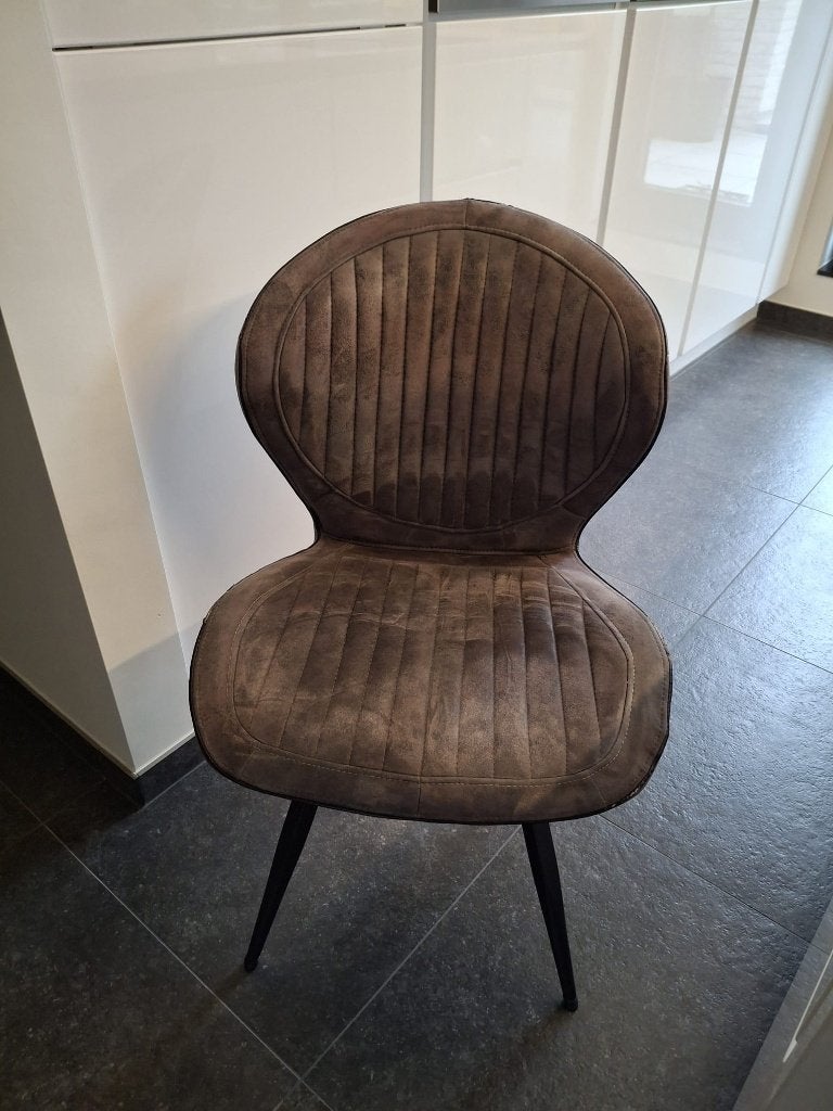 Eetkamer stoelen, Maison & Meubles, Gris, Enlèvement, Métal, Cinq, Six Chaises ou plus
