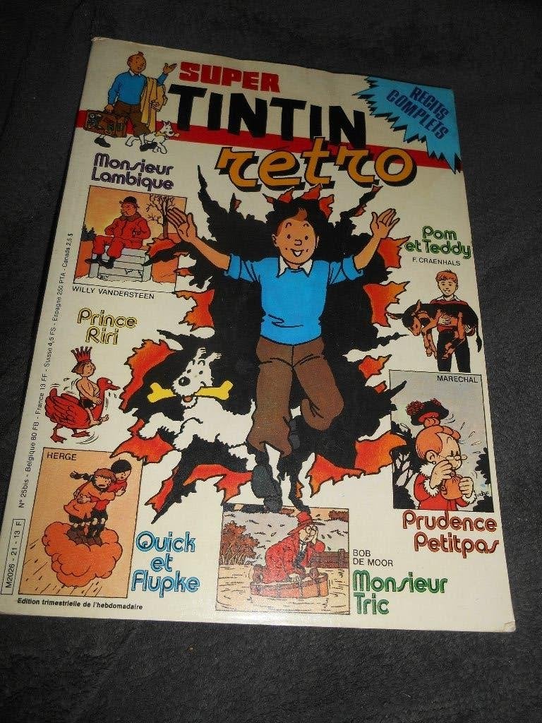 Super Tintin Rétro 1983, Livres, Enlèvement ou Envoi