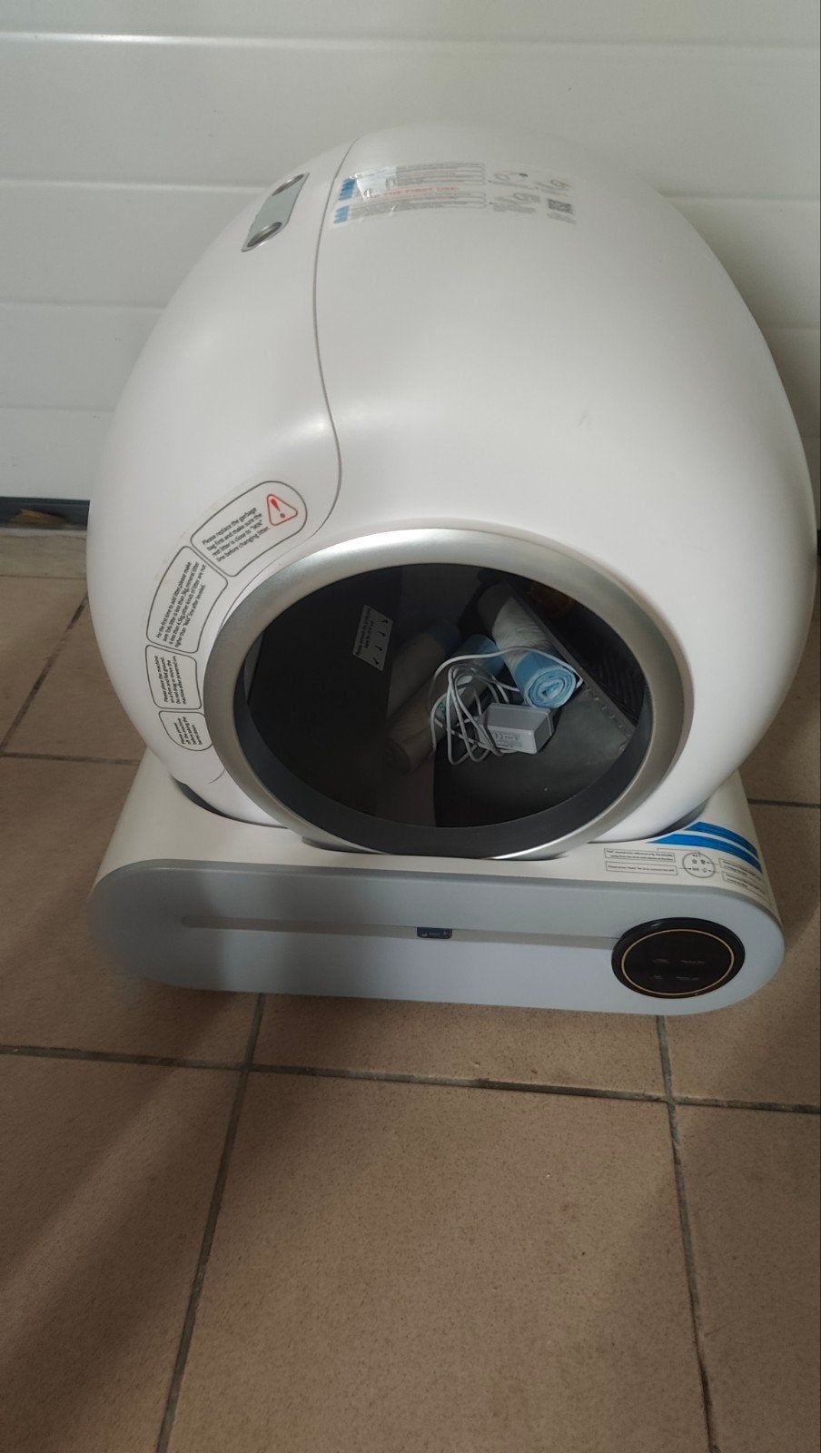litière automatique, Animaux & Accessoires, Enlèvement, Autonettoyant, Comme neuf, Fermé