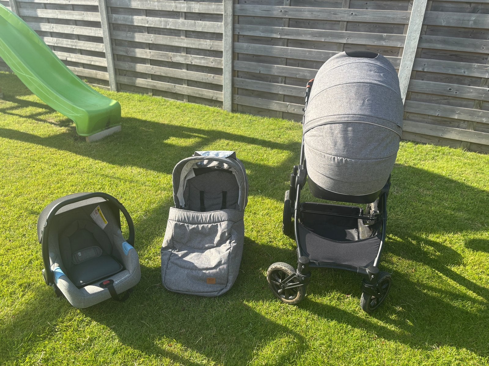 Kindercraft prime 3in 1 buggy, Ophalen, Gebruikt, Kinderwagen, Met autostoeltje