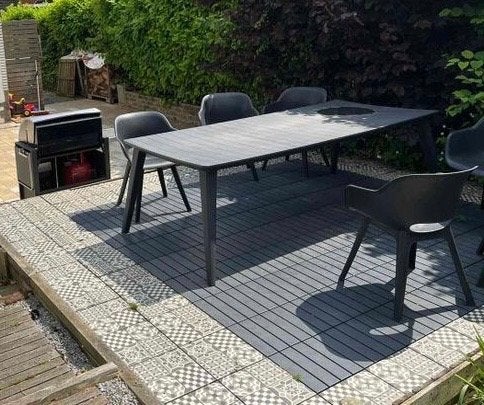 Terrasse carrelage, Comme neuf, Enlèvement, Autres matériaux, 5 à 10 m²