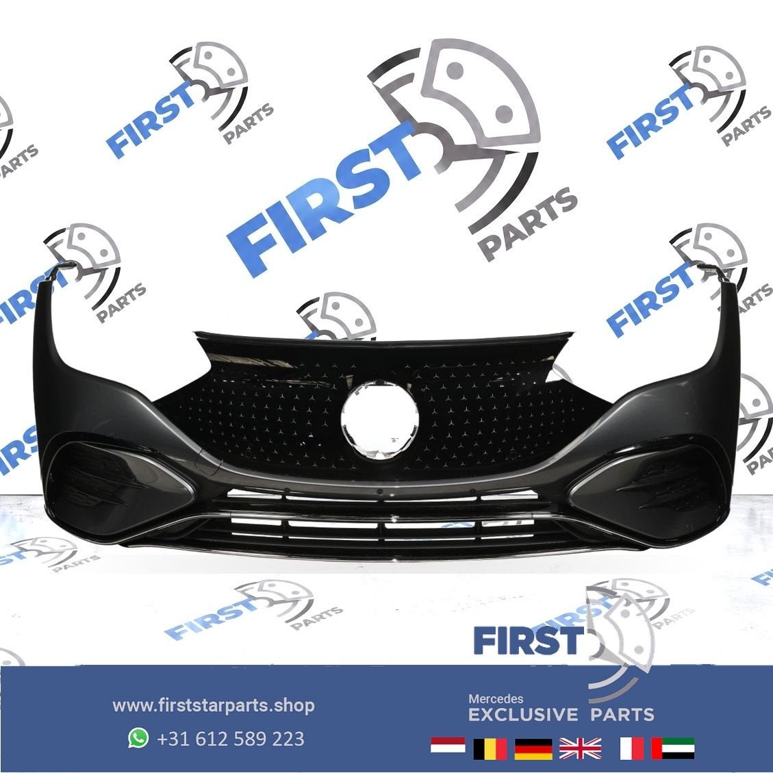 BUMPER W295 EQE AMG Voorbumper COMPLEET A2958853000 EQ E Kla, Gebruikt, -, Voor, Ophalen of Verzenden