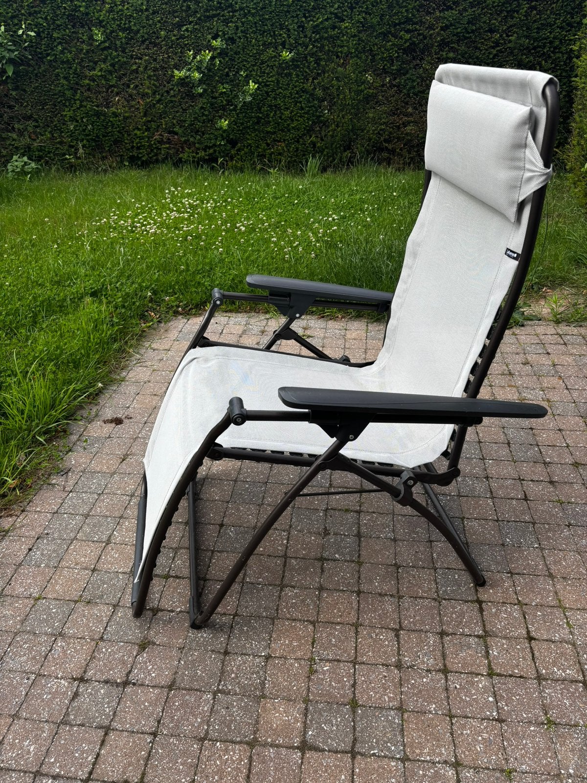 Lafuma Relaxzetel Zero Gravity, Enlèvement, Comme neuf, Aluminium, Réglable