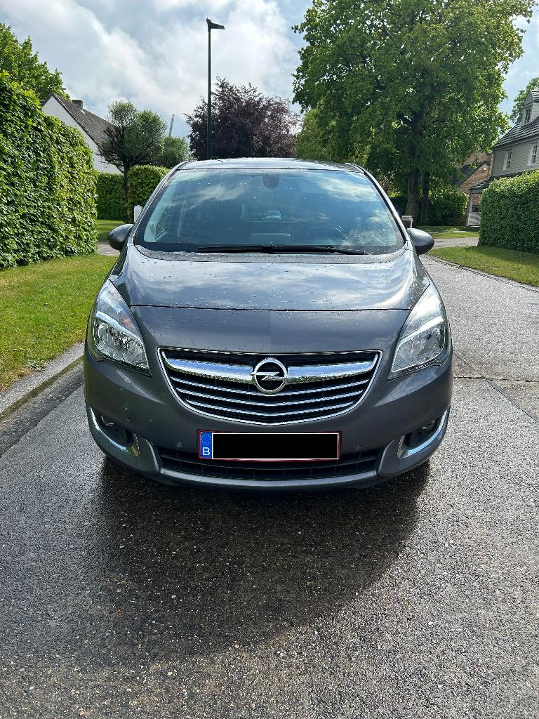 Opel Meriva 1.4 turbo essence 120CV (2016), Autos, Argent ou Gris, Euro 6, Boîte manuelle, Entretenue par le concessionnaire