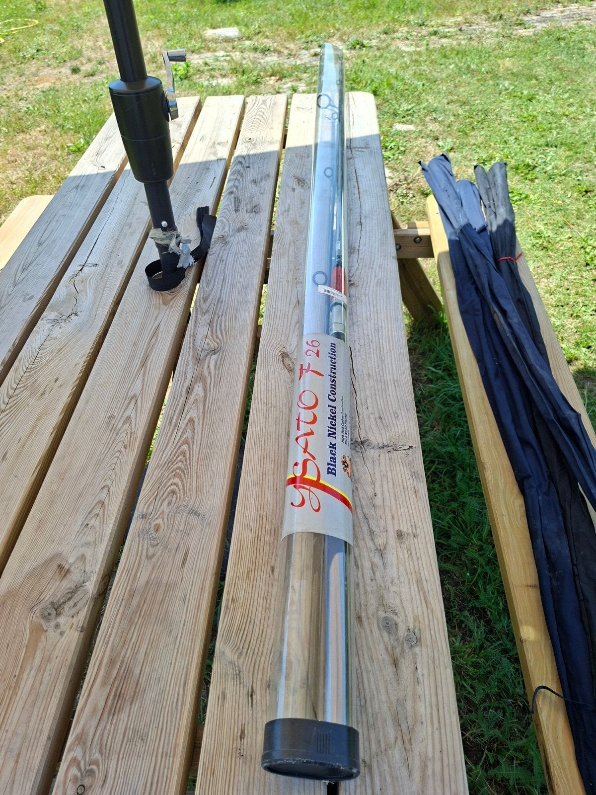 Nieuwe Sato F26 werphengel, Ophalen, Werphengel