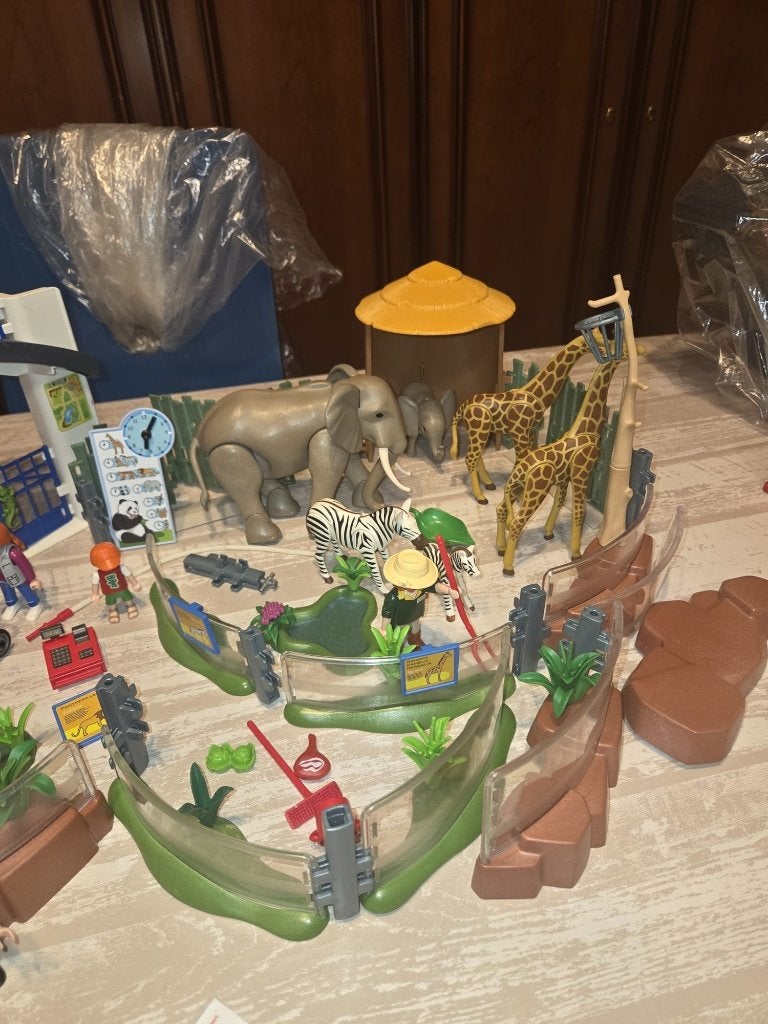 Playmobil Grand Zoo set 4850, Enlèvement ou Envoi, Autres séries, Utilisé, Autres types