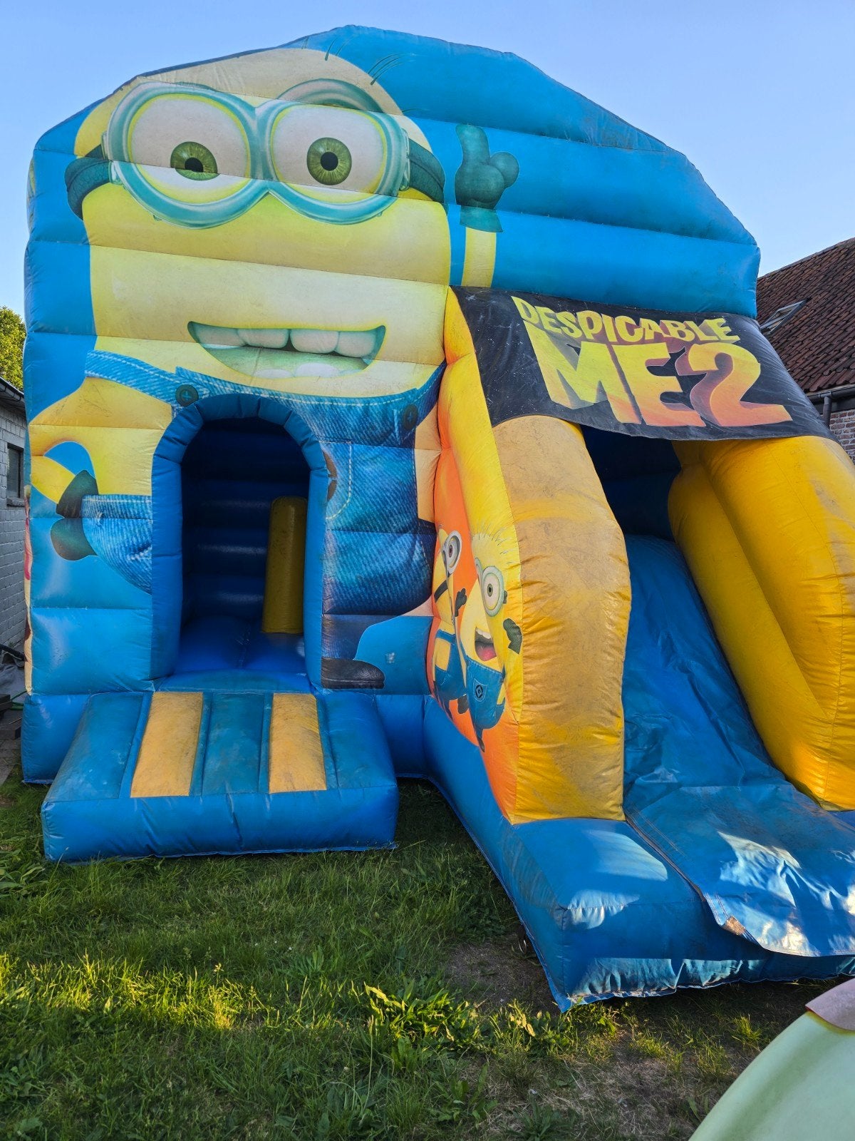 Springkasteel minion tekoop, Ophalen