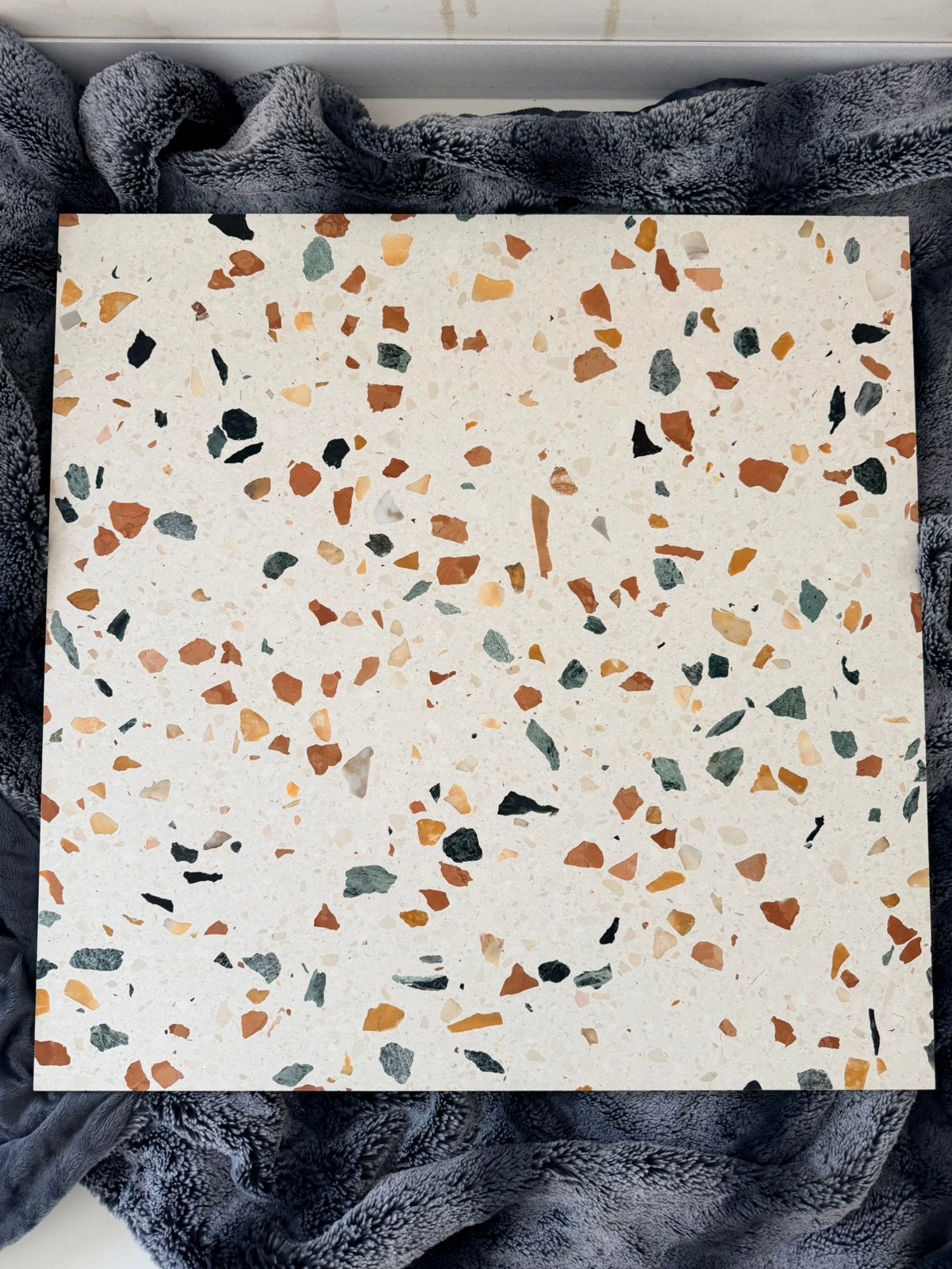 1 Terrazzo tegel - XXL-210 Murano - 60x60, Doe-het-zelf en Bouw, Ophalen, Zo goed als nieuw