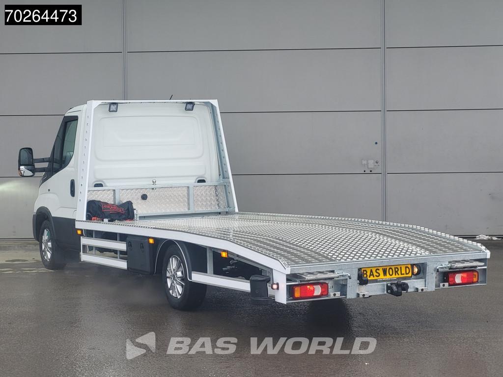 Iveco Daily 35S18 BPM VRIJ! 3.0L Automaat Autotransporter 20, Auto's, Automaat, Stof, Euro 6, 4 cilinders