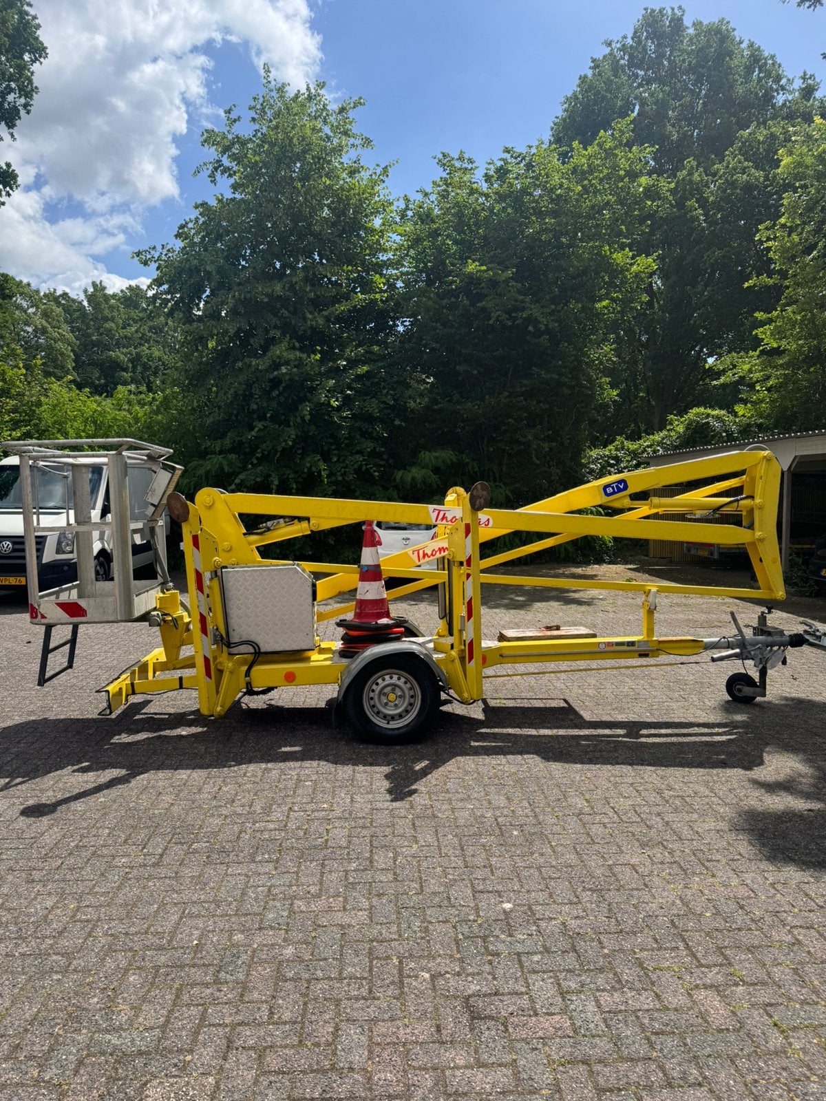 Diverse aanhanger hoogwerker te koop en rupshoogwerker, Ophalen