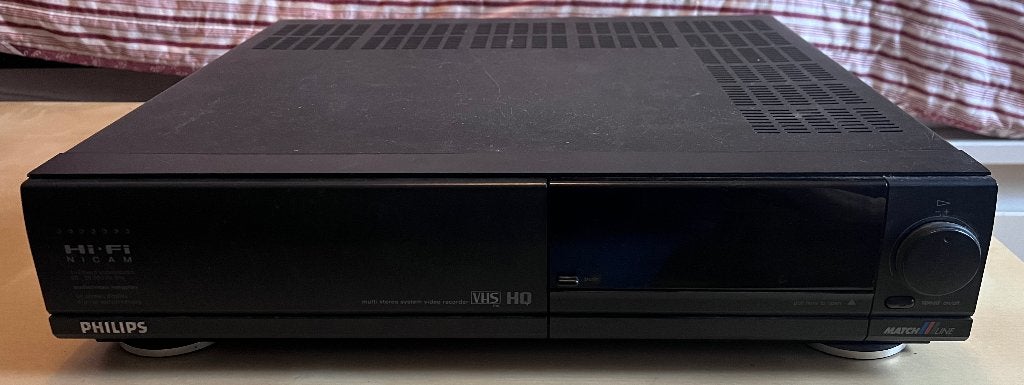 Magnétoscope Philips VR 702/13 Matchline pour pièces, Enlèvement, Ne fonctionne pas, Lecteur ou enregistreur VHS
