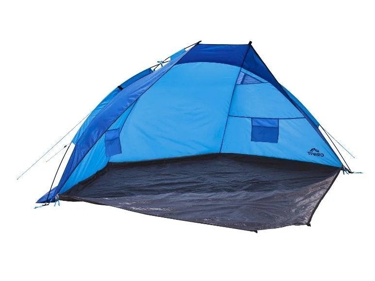 Strandtent, afsluitbaar, Caravans en Kamperen, Tenten, Ophalen of Verzenden, Zo goed als nieuw