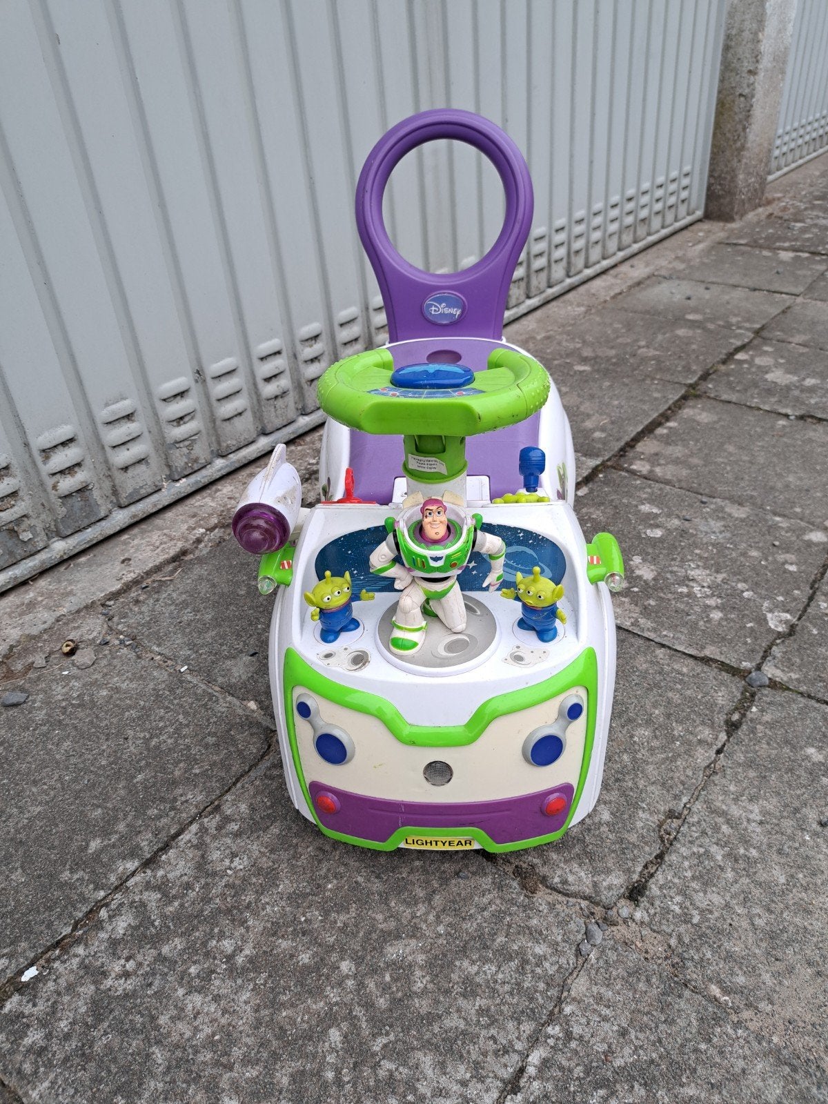 Buzz lightyear(toy story) loopauto, Ophalen, Gebruikt, Loopvoertuig