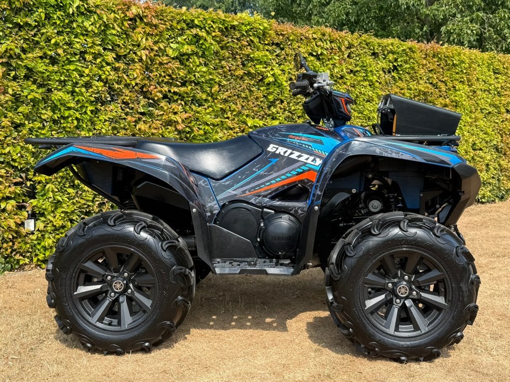 Yamaha Grizzly 700 SE, Motoren, 700 cc, 11 kW of minder, 1 cilinder