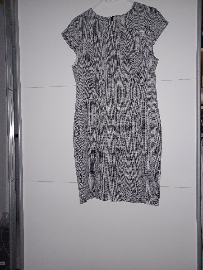 Kleedje  maat  44  van h&m, Taille 42/44 (L), H&M, Gris, Au-dessus du genou