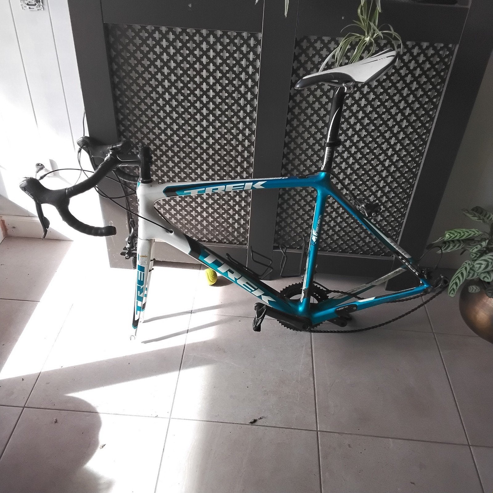 trek madonne pro carbon kader met stuur en zadel, Fietsen en Brommers, Ophalen of Verzenden