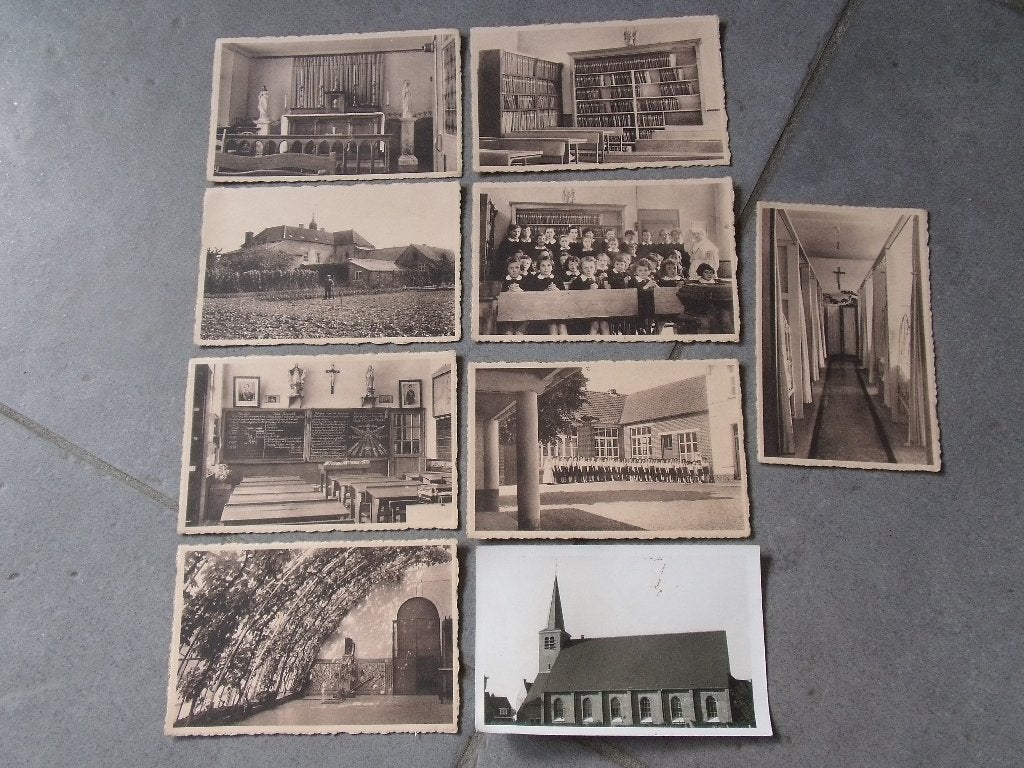 cartes postales LA GLANERIE, Collections, Cartes postales | Belgique, Enlèvement, 1920 à 1940, Non affranchie, Hainaut