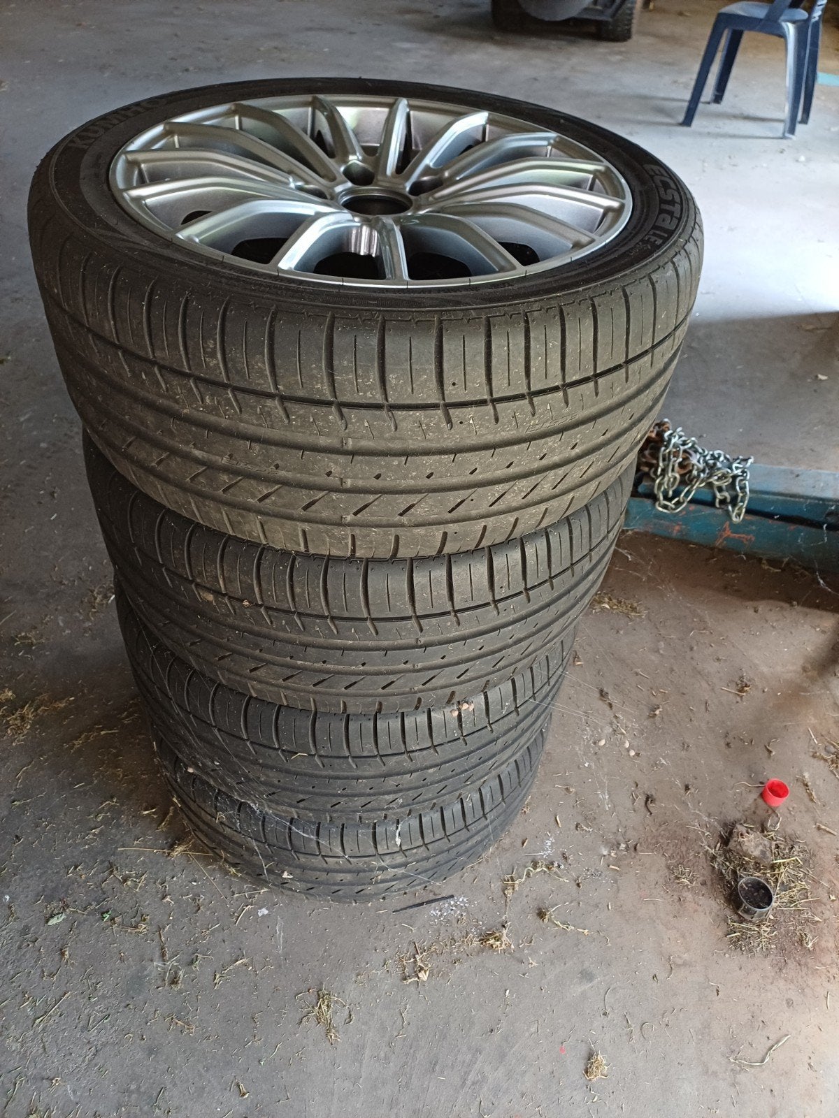 à vendre, Auto-onderdelen, Banden en Velgen, Ophalen, 17 inch, Band(en)