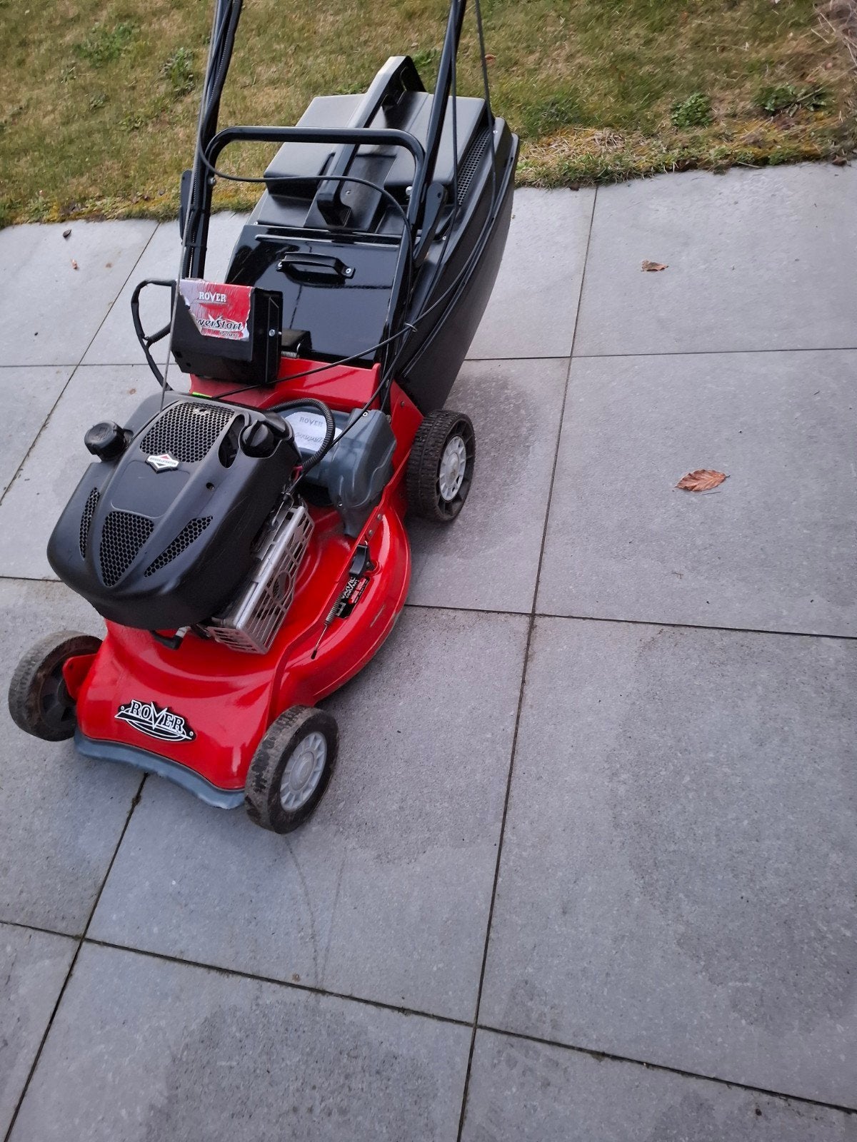 rover  grasmaaier elektrische start, Tuin en Terras, Ophalen