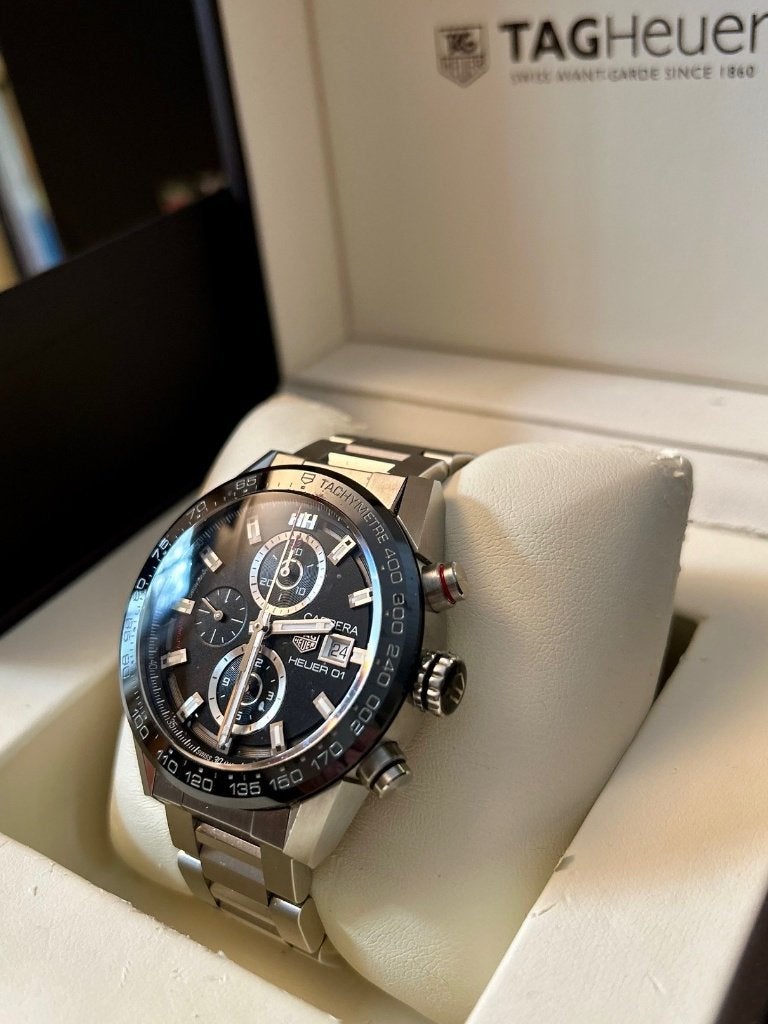 TAG Heuer Carrera, Montre-bracelet, Enlèvement, TAG Heuer, Acier