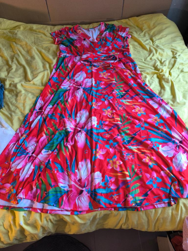 Lang kleed maat 48, Kleding | Dames, Grote Maten, Ophalen of Verzenden