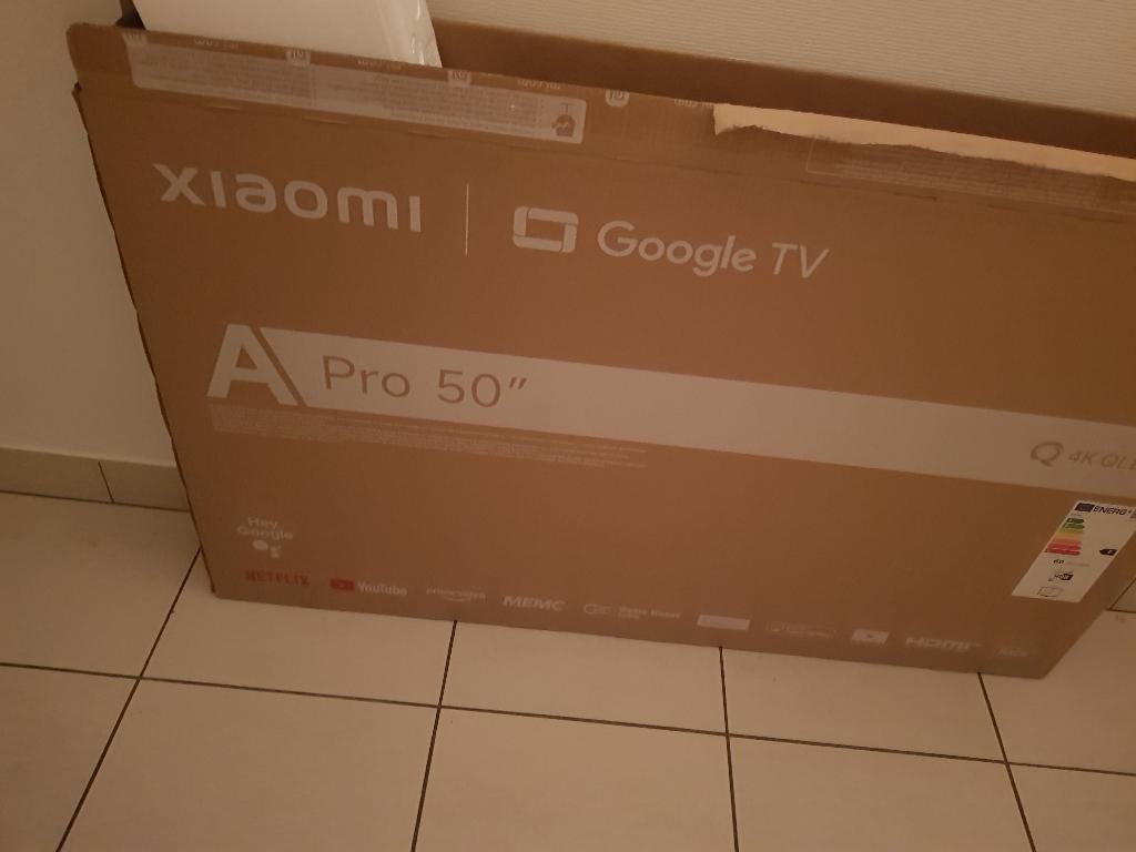 Smart tv xiaomi A pro 50, TV, Hi-fi & Vidéo, Télévisions, Autres marques, QLED, Comme neuf, Enlèvement