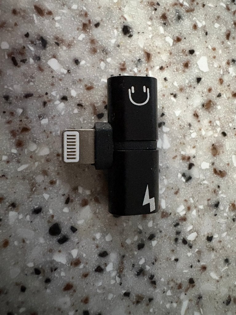 Apple Lightning Splitter, Ophalen of Verzenden, Zo goed als nieuw, Snoer of kabel, Apple iPhone