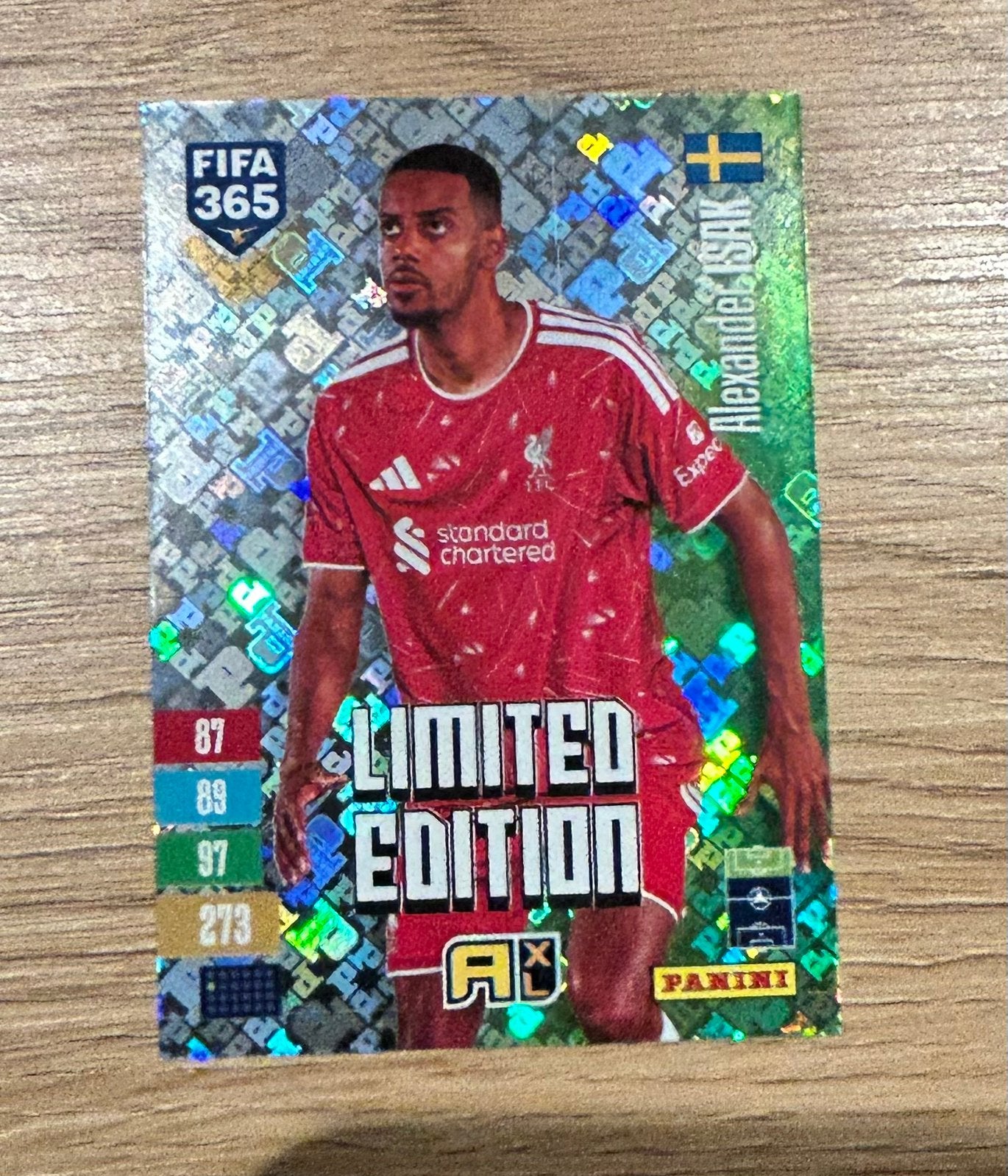 Panini FIFA 365 Adrenalin 2027 Édition Slim Alexander Isak, Enlèvement ou Envoi, Neuf, Image