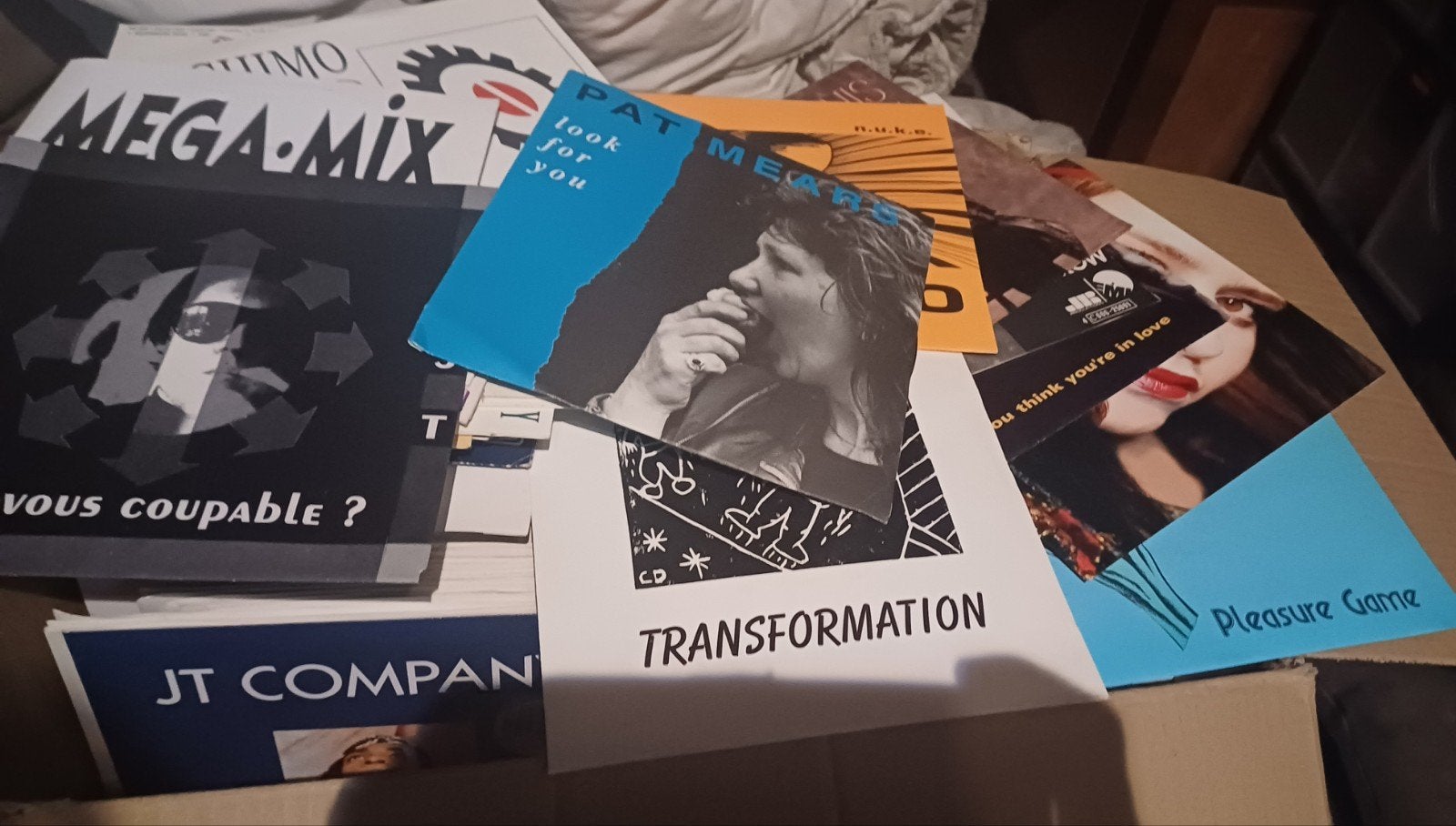 Vinyle 20 x 7" - New Beat, Techno - VG+ - Menthe, CD & DVD, Enlèvement ou Envoi, Comme neuf, 7 inch, Dance