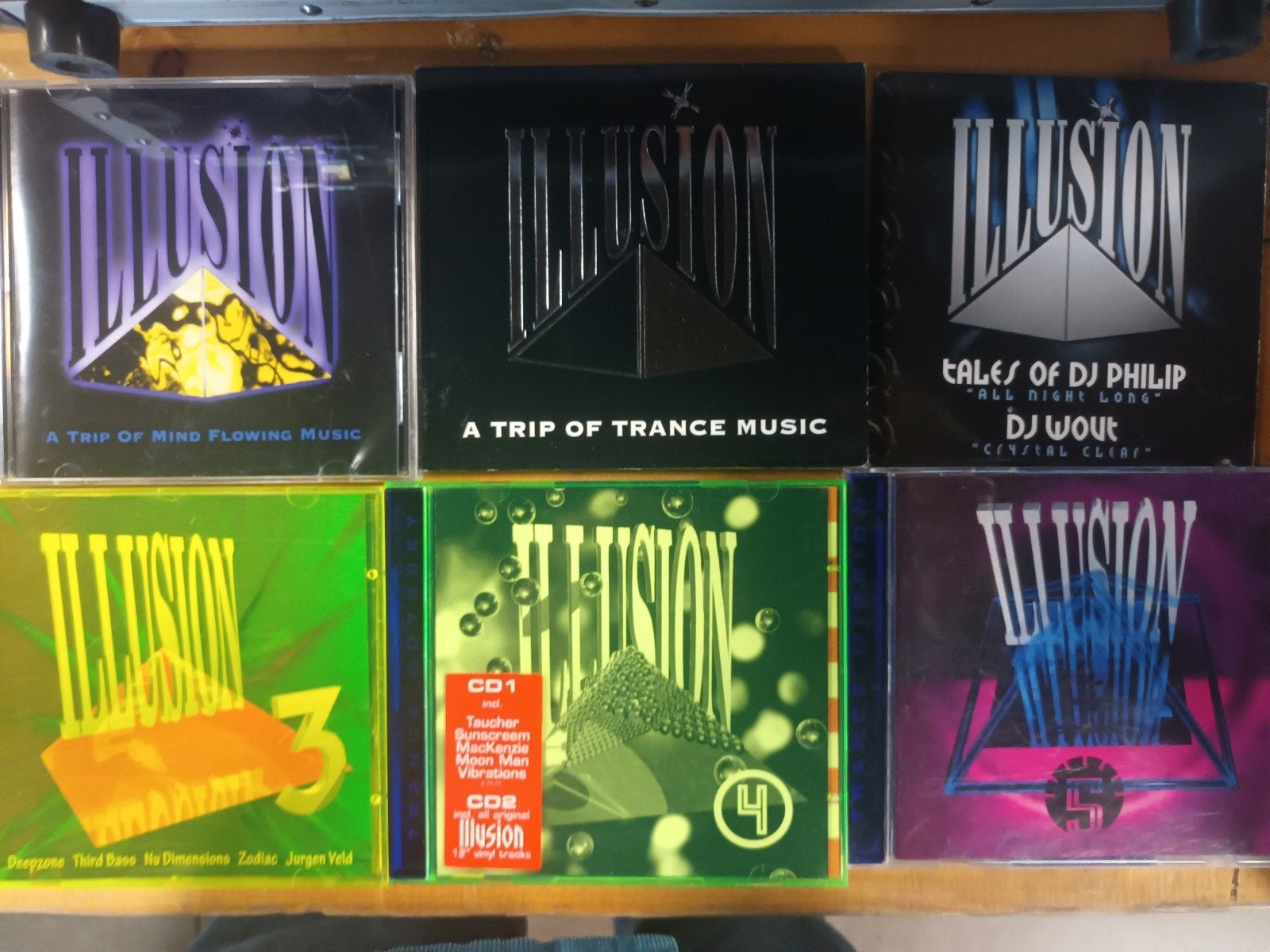 lot illusion, Cd's en Dvd's, Ophalen of Verzenden