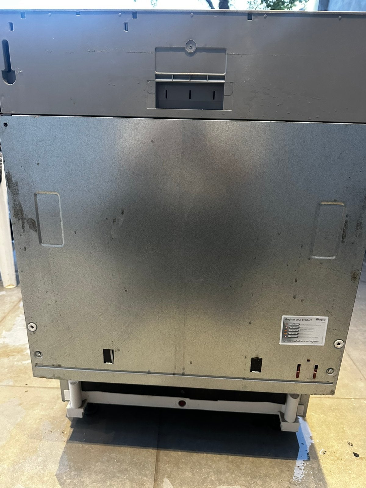 Whirlpool inbouw vaatwasmachinr, Elektronische apparatuur, Vaatwasmachines, Ophalen, Zo goed als nieuw, Inbouw