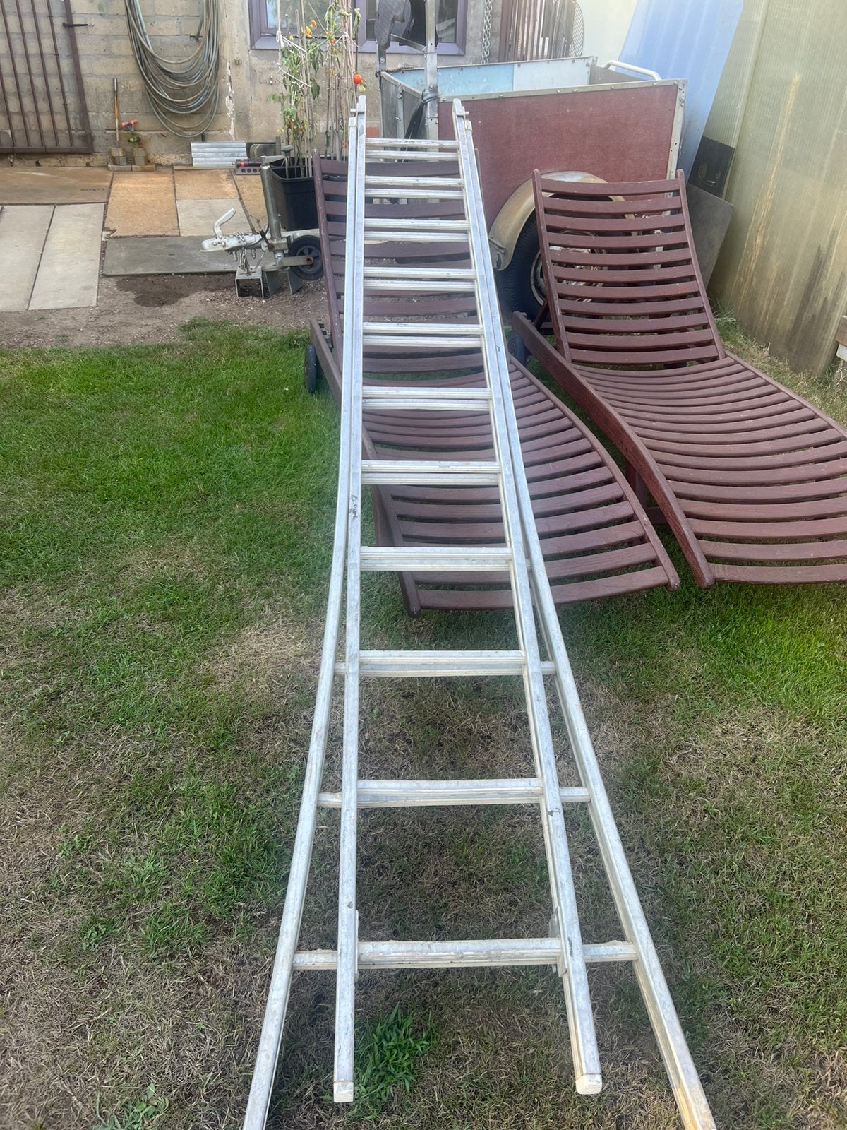 300€, Doe-het-zelf en Bouw, Ladders en Trappen, Ophalen, Zo goed als nieuw