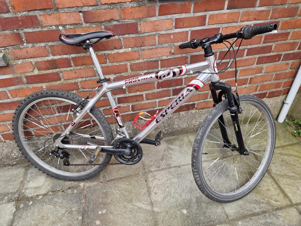 mountainbike, Ophalen