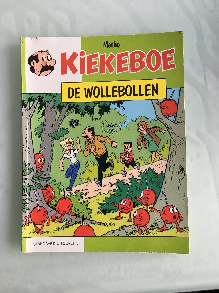 Strips van Kiekeboe - (nr 1, 37 en 44) Merho, Boeken, Stripverhalen, Ophalen of Verzenden, Zo goed als nieuw, Merho - kiekeboe