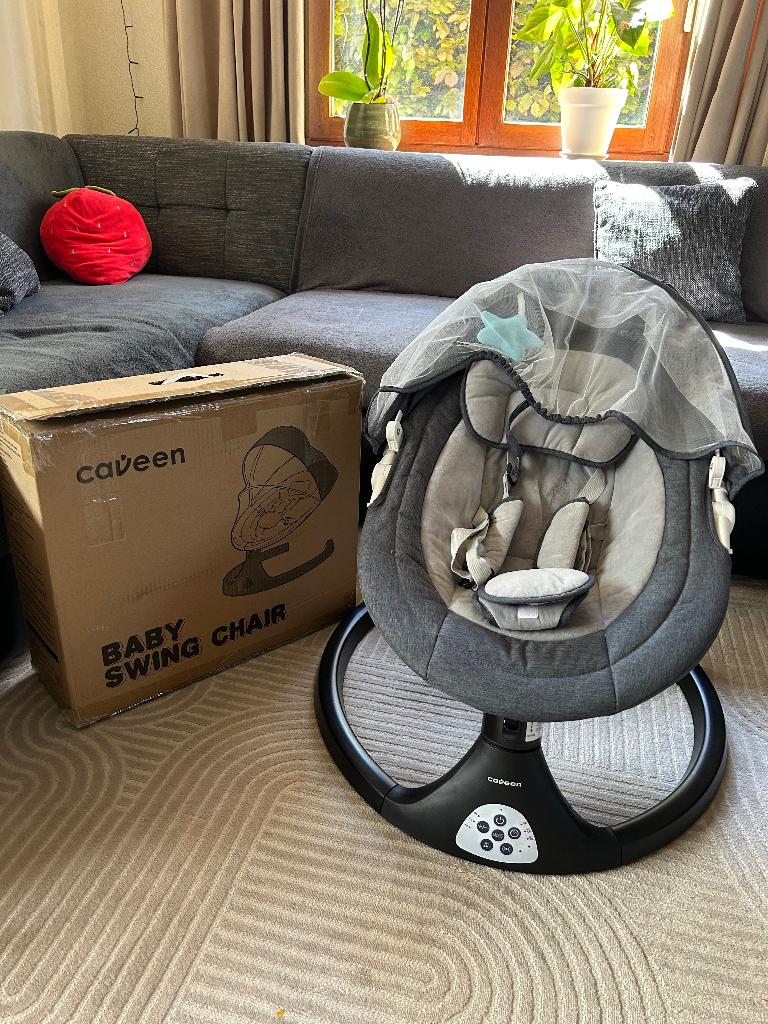 Baby swing electric, Kinderen en Baby's, Wipstoeltjes, Ophalen of Verzenden, Nieuw, Schommelstoel, Overige merken