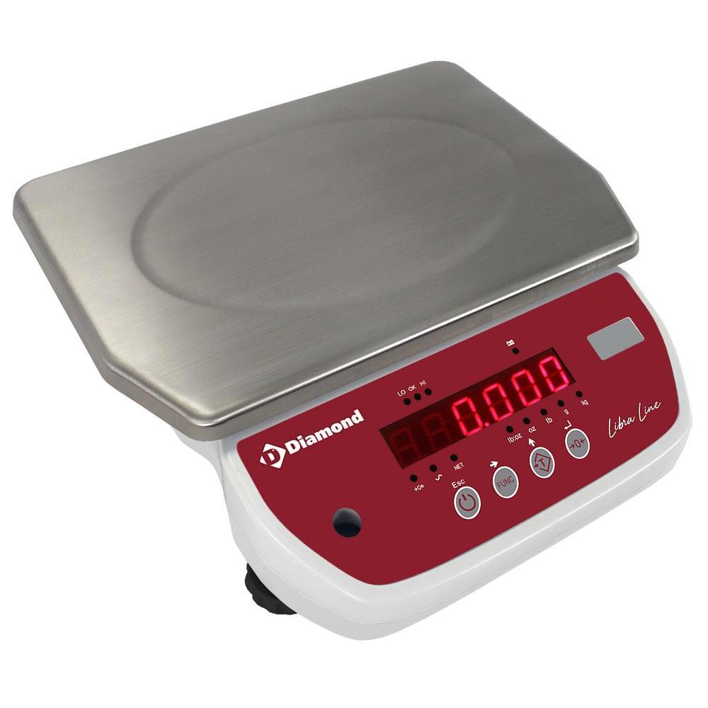 Elektronische weegschaal van roestvrij staal, 30 kg x 5 g, Elektronische apparatuur, Weegschalen, Keukenweegschaal, 1 tot 500 gram