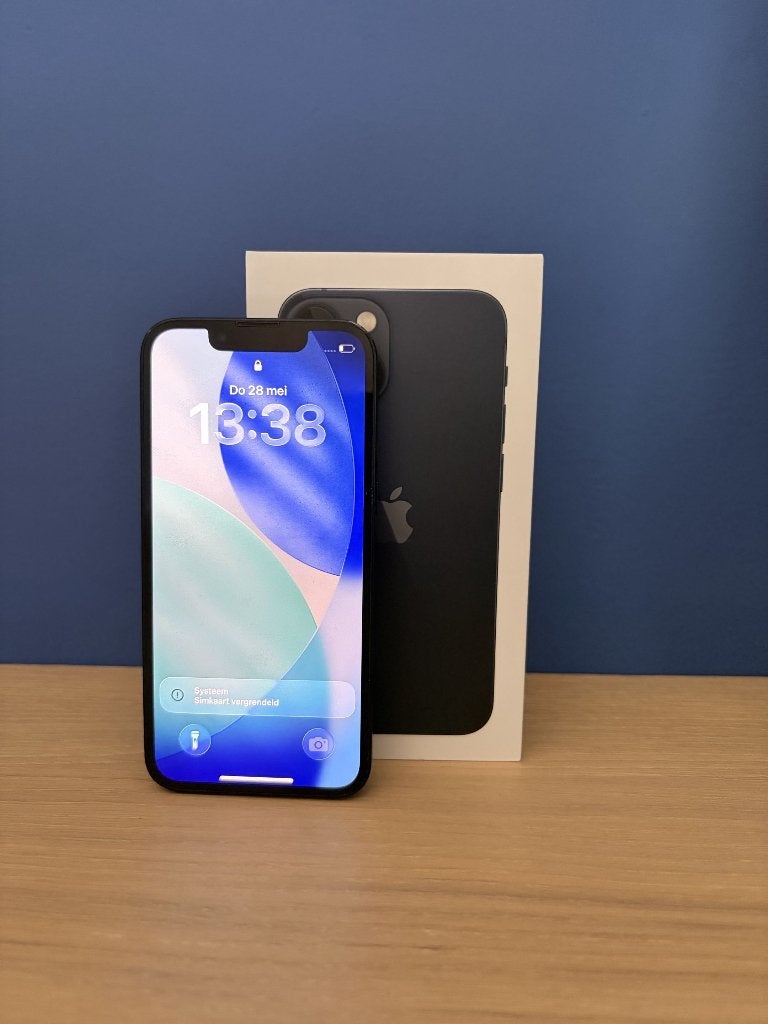 Apple Iphone 13 mini - 128GB - Midnight - Perfect werkend, Télécoms, 128 GB, Enlèvement ou Envoi, 77 %, Comme neuf