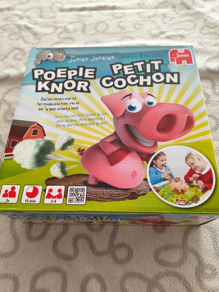 Gezelschapsspel Poepie Knor, Hobby en Vrije tijd, Ophalen, Gebruikt, Jumbo