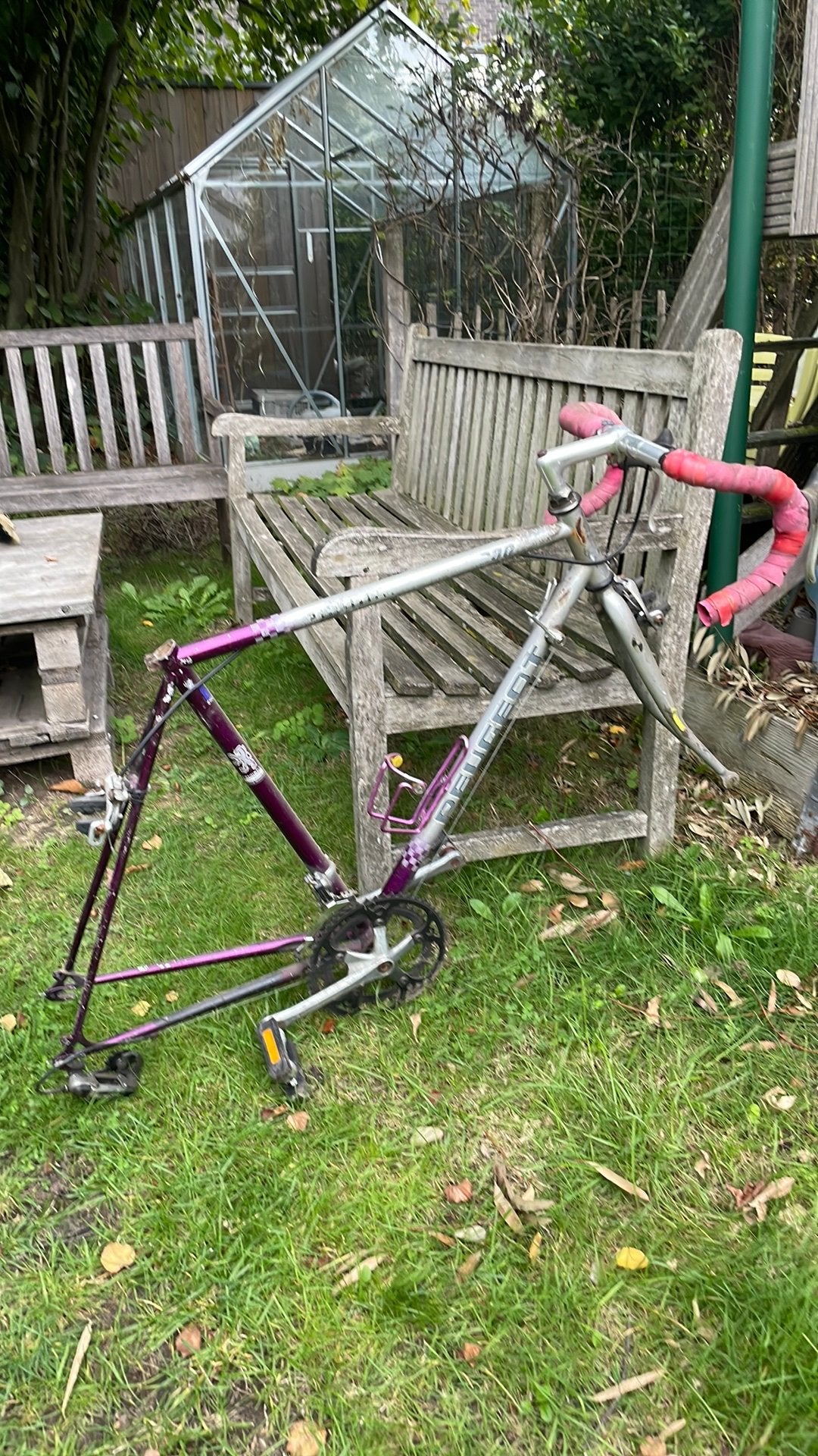 Kader koersfiets - werk aan, Ophalen, Gebruikt