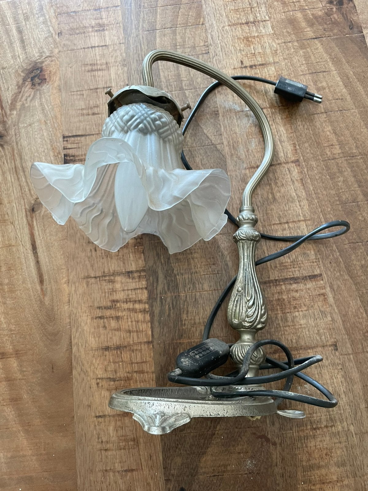 Lampe art nouveau, Enlèvement, Comme neuf