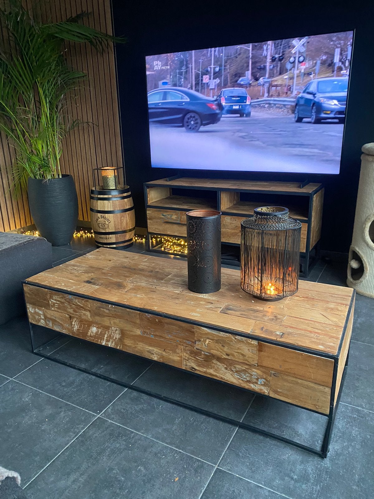 Salontafel mangohout, Ophalen, Zo goed als nieuw