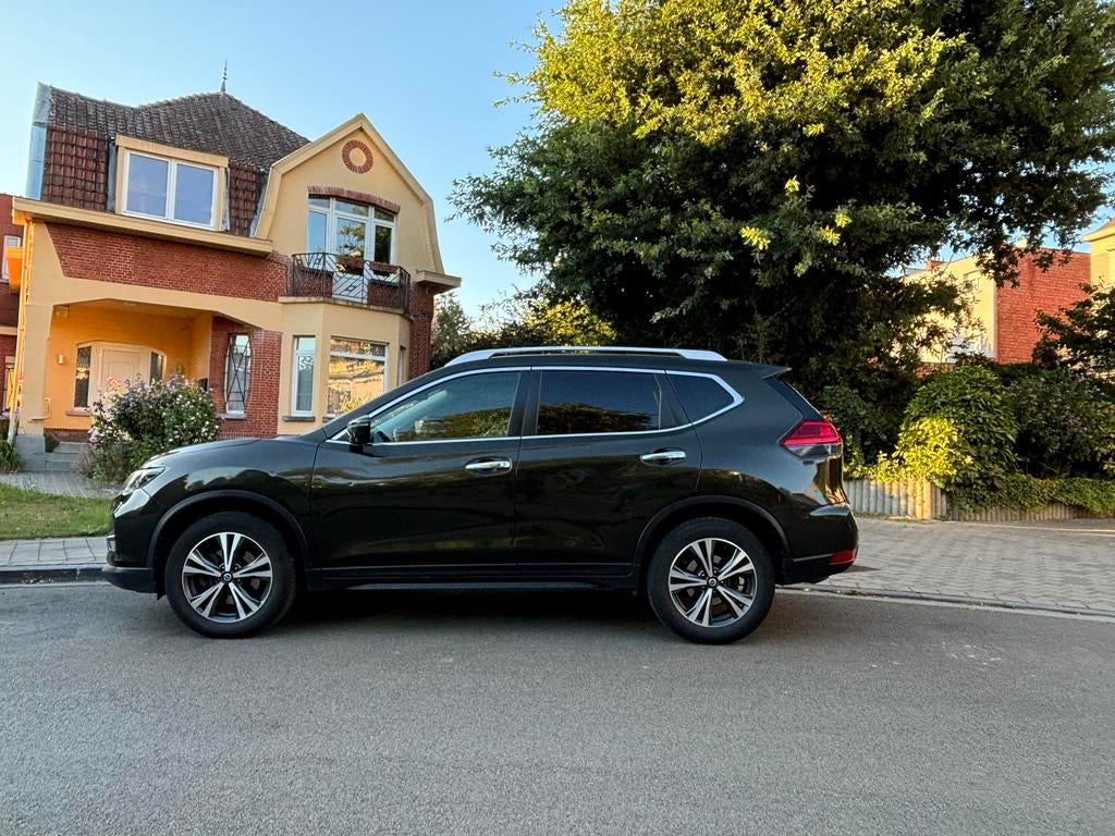 Nissan x trail te koop 7 zitplaatsen., Auto's, Nissan, Particulier, X-Trail, Benzine, Euro 6, 5 deurs, Handgeschakeld, Groen, Zwart