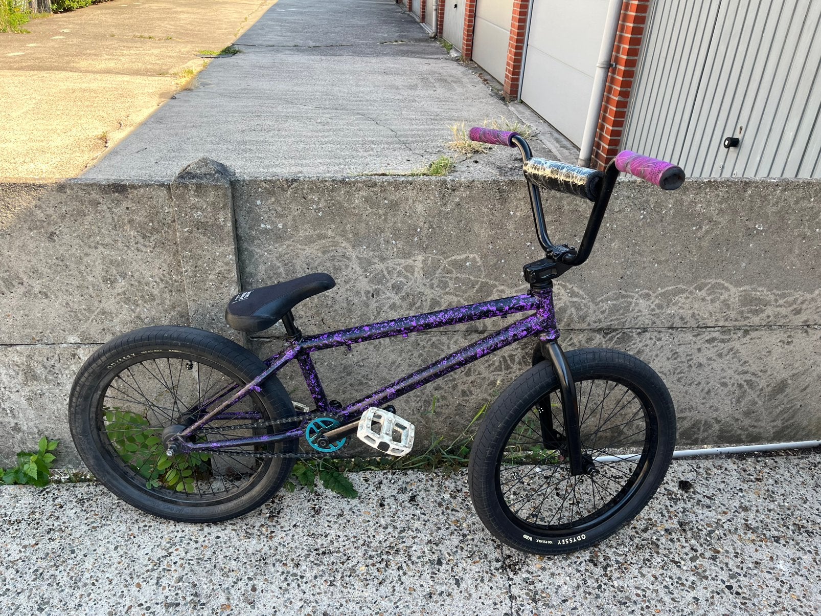 Peinture personnalisée pour BMX, Guidon à 360°, Aluminium, Enlèvement, Comme neuf