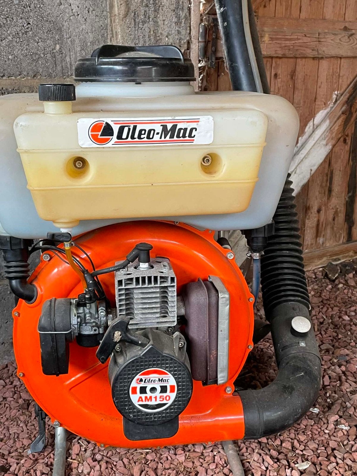 Benzine sproeier, Tuin en Terras, Bladblazers, Ophalen, Benzine