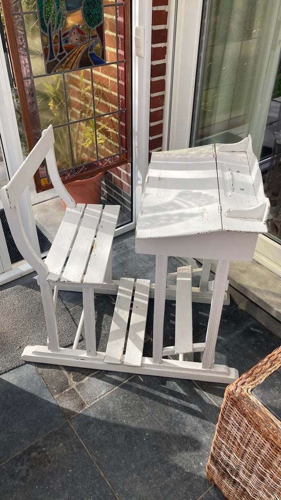 Houten lessenaar, Ophalen