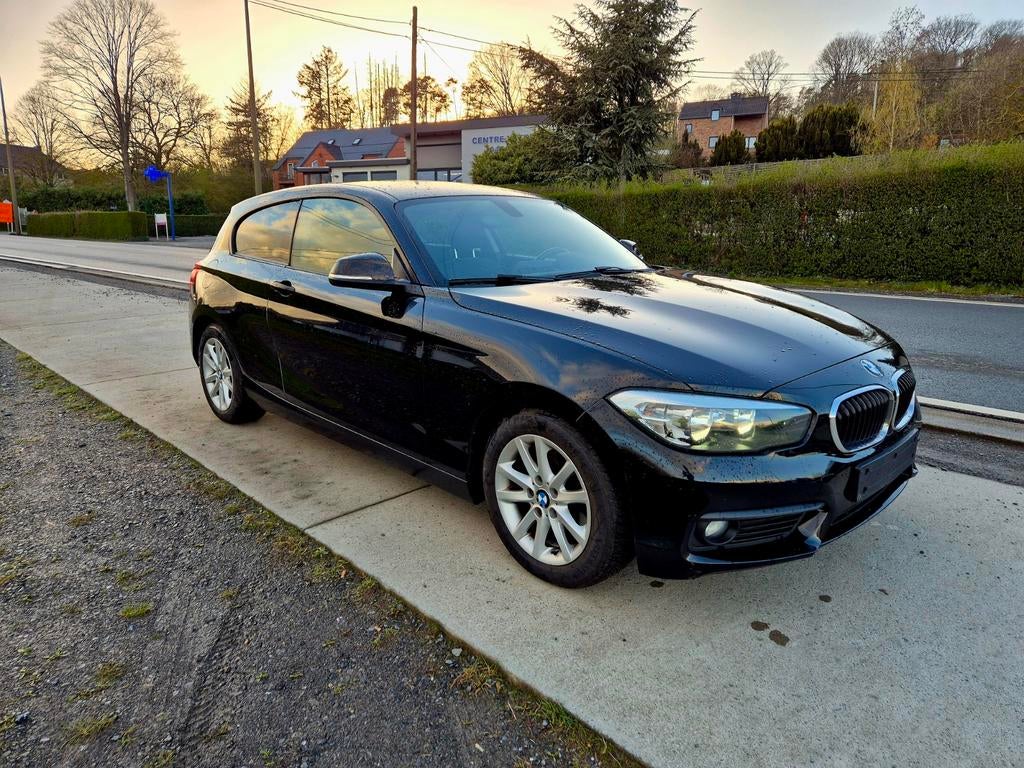 BMW 116d Coupé "Très Propre" Facelift Airco, Bluetooth, Euro 6, Entreprise, Boîte manuelle, Noir